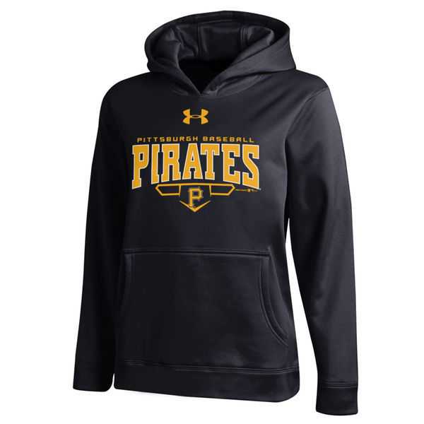 Men's Pittsburgh Pirates Under Armou Fleece Hoodie - Black,We sell and wholesale Men's Pittsburgh Pirates Under Armou Fleece Hoodie - Black on line form chian!